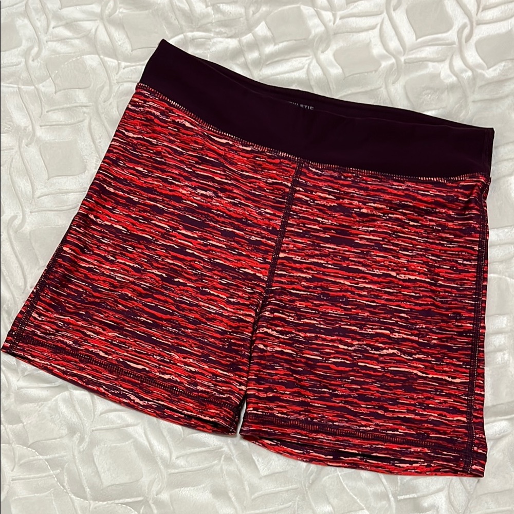 FREE w/$30 | Red Patterned Shorts